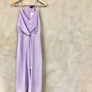 dee elly Knotted Waist Midi Dress